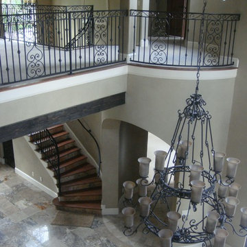 Castle themed spec home
