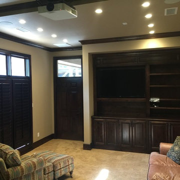 GOLF SIMULATOR ROOM