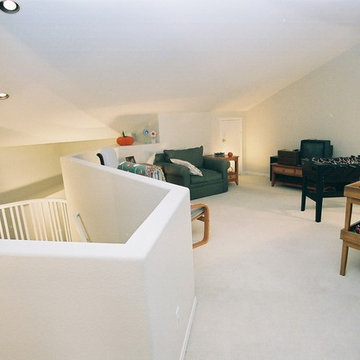 Tustin - Open Loft Under Sloped Ceiling - Low Wall