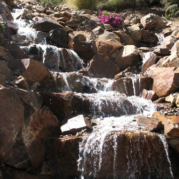 Riverside Waterfall 80 ft long