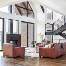 see-thru fire place