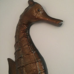 Extra Large Seahorse Prototype - Wall Sculptures