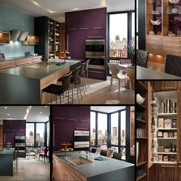 Pretty in Purple- Kitchen