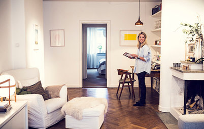 Houzz Tour: Modestylisten som älskar sin funkislägenhet på Östermalm