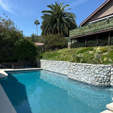 New In-Ground Pool Installation