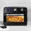 Kalorik 22 Quart Digital Air Fryer Toaster Oven With Black Finish AFO 46110 BK