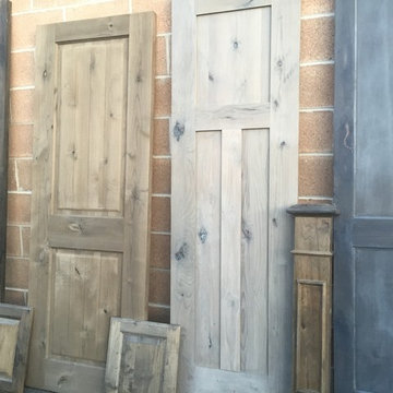 Weathered Wood Doors