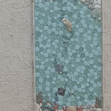 Custom Tile Mural in Huntington Beach