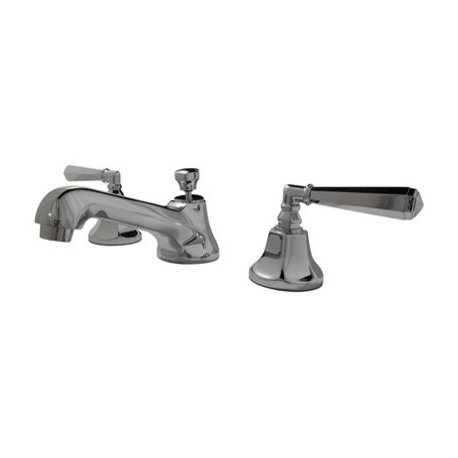 Kingston Brass Widespread Bathroom Faucet With Brass Pop-Up, Polished Chrome