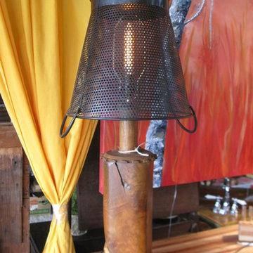 Mesquite Post Table Lamp