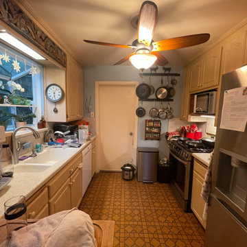 Kitchen Remodel 2024 Oakland/ white and light green