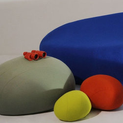 Smarin - Colorstones Floor Cushion by Stephanie Marin for Smarin - Seat Cushions