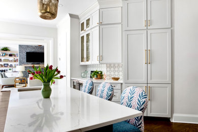 Example of a kitchen design in Raleigh
