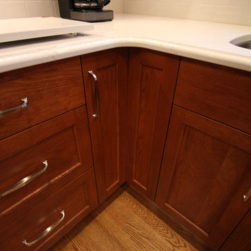 Clever Storage in a Compact Kitchen - Grosse Pointe Woods