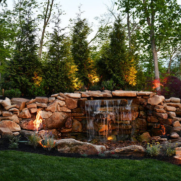 Backyard Waterfall