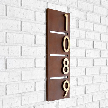 Wall Mounted Address Signs
