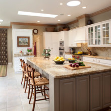 Painted kitchen cabinets