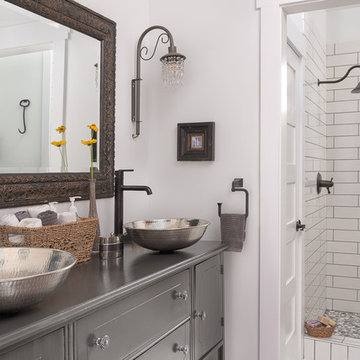 The Farmhouse Master Bathroom- Design by Dawn D Totty Design Jasper Highlands, T