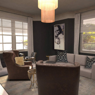 Masculine Sitting Room