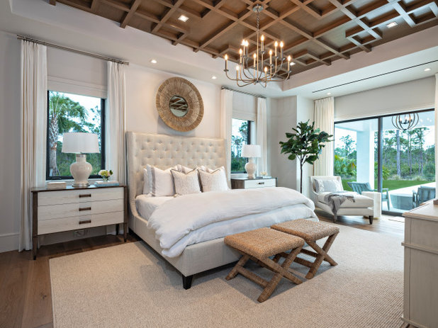 Transitional Bedroom by Pineapple House Interior Design