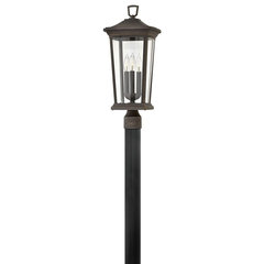 Hinkley - 17467MB-LV - LED Pier Mount - Beacon Hill - Museum Black