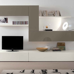 Wall Unit Logika LK18 by Spar - $2,999.00 - Entertainment Centers And Tv Stands
