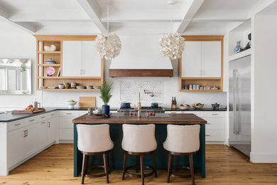 Inspiration for a scandinavian kitchen remodel in Baltimore