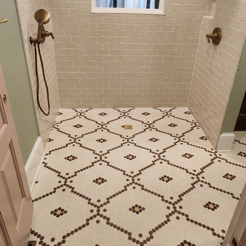 Amanda's Custom Mosaic Primary Shower Floor