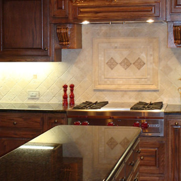 Kitchen Remodel - Oversize Wood Hood