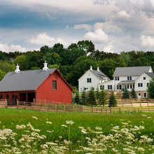 Barn and gardens