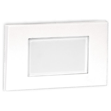 LED Low Voltage Diffused Step and Wall-Light 3000K, White