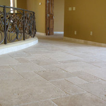 hall way  stone floor...