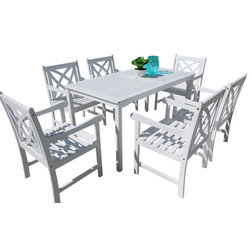 Beach Style Outdoor Dining Sets by VIFAH
