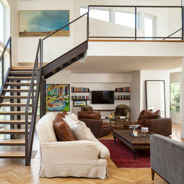House on a hill SIPs panels framing