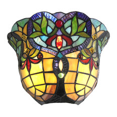 Chloe Lighting Bertram 1 Light Victorian Wall Sconce