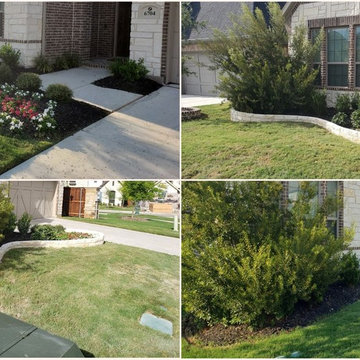 Flower bed border