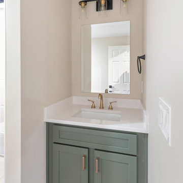 Traditional/Transitional Basement Finish Leawood, KS