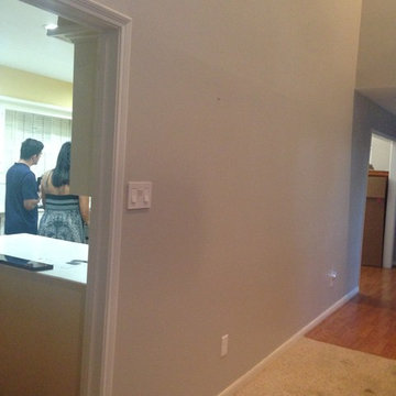 Open up that wall and make the space you want
