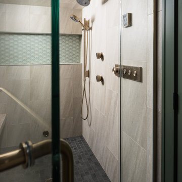 Whitefish Bay Basement Remodel Spa & Sauna