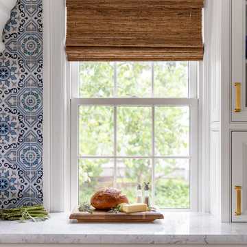 Elegant New England Nautical Kitchen
