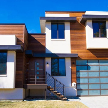 Modern and Contemporary Custom Front Entry Wood Doors
