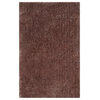 Safavieh Luxe Shag Collection SGX160 Rug, Brown, 3' X 5'