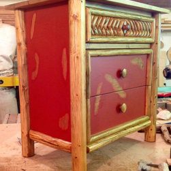 Painted nightstand - Nightstands And Bedside Tables