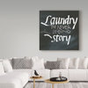 Chris Paschke 'Laundry Room Ii' Canvas Art, 24"x24"