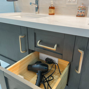 Bathroom Vanity In-Drawer Outlets