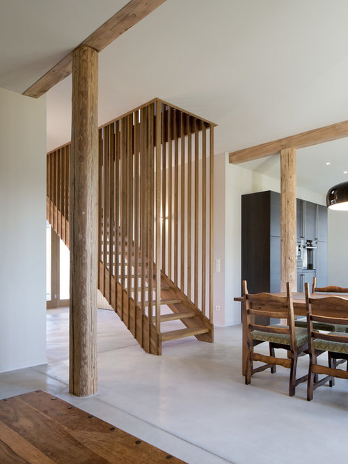 Rustikale Treppen - Ideen für Treppenaufgang & Treppenhaus | HOUZZ