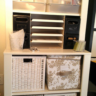 Inredning av ett eklektiskt arbetsrum