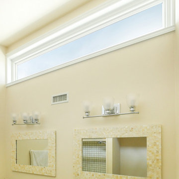 Superb Bathroom with Custom Window - Renewal by Andersen San Francisco Bay Area