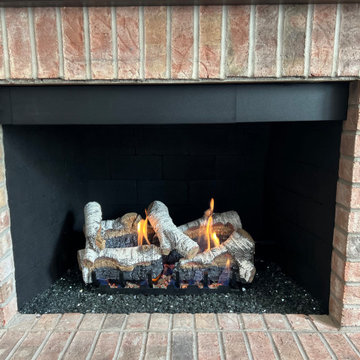 Greenwood, In. // Gas Fireplace