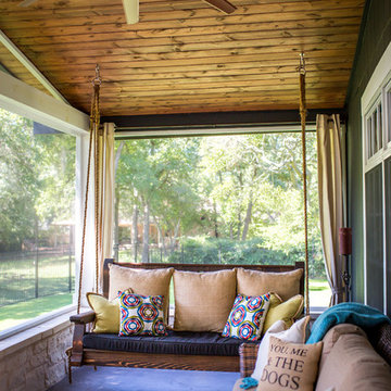 Nostalgic Porch Swing